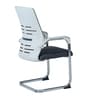 Fenton Mesh Visitor Chair in White Grey Colour