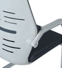 Fenton Mesh Visitor Chair in White Grey Colour