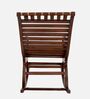 Fenwick Solid Wood Rocking Chair Walnut Finish