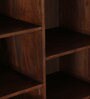 Laax Solid Wood Book Shelf In Premium Acacia Finish