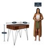 Ferme Solid Wood Study Table in Premium Acacia Finish