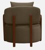 Fermo Fabric Lounge Chair in Brown Colour Fermo Fabric Lounge Chair in Brown Colour