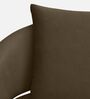 Fermo Fabric Lounge Chair in Brown Colour Fermo Fabric Lounge Chair in Brown Colour