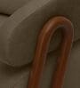 Fermo Fabric Lounge Chair in Brown Colour Fermo Fabric Lounge Chair in Brown Colour