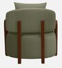 Fermo Fabric Lounge Chair in Green Colour Fermo Fabric Lounge Chair in Green Colour
