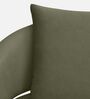 Fermo Fabric Lounge Chair in Green Colour Fermo Fabric Lounge Chair in Green Colour