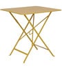 Fermob Bistro set of 2 chairs in Honey colour with Square Table