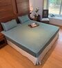 Fern 100% Cotton Satin Plain Double Bedsheet With 2 Pillow Covers Spring Summer 2025 Collection Fern 100% Cotton Satin Plain Double Bedsheet With 2 Pillow Covers Spring Summer 2025 Collection