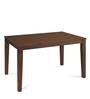 Fern 4 Seater Dining Set in Erin Brown Finish with Bench
