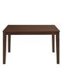 Fern 4 Seater Dining Set in Erin Brown Finish with Bench