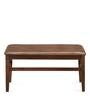 Fern 4 Seater Dining Set in Erin Brown Finish with Bench