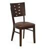 Fern 4 Seater Dining Set in Erin Brown Finish with Bench
