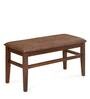 Fern 4 Seater Dining Set in Erin Brown Finish with Bench