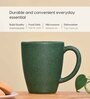 Fern Classic Coffee Mug 300 ml (1 Pc)Rice Husk Biocomposite