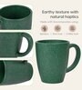 Fern Classic Coffee Mug 300 ml (4 Pc)Rice Husk Biocomposite