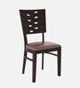 Fern Solid Wood 6 Seater Dining Set in Erin Brown Finish
