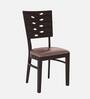 Fern Solid Wood 6 Seater Dining Set in Erin Brown Finish with Bench