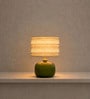 Green Fern Table Lamp