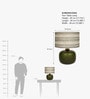 Green Fern Table Lamp