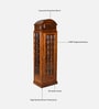 Fernsprech Mango Wood Tall Cabinet In Tubbaq Finish