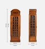 Fernsprech Mango Wood Tall Cabinet In Tubbaq Finish