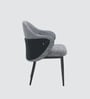 Ferrara Fabric Italian Dining Chair In Grey Color