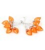 Orange Pointed Bulb LED String Light