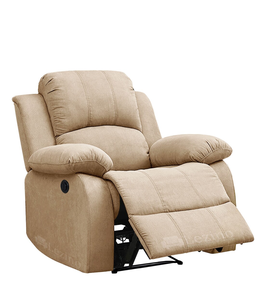 Buy Fibia 1 Seater Motorized Recliner In Beige Colour by Lezino Online Motorized 1 Seater