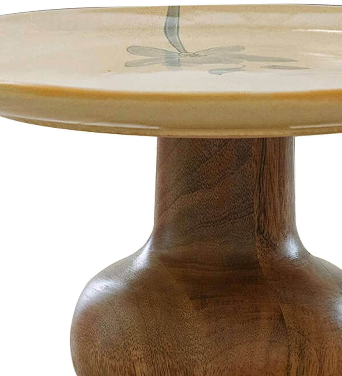 Buy Fiore Ceramic Cake Stand by Ellementry Online Cake Stands