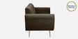 Fidel Chenille Fabric 2 Seater Sofa in Brown Colour