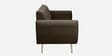 Fidel Chenille Fabric 2 Seater Sofa in Brown Colour