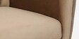 Fidel Velvet 2 Seater Sofa In Beige Colour