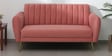 Fidel Velvet 2 Seater Sofa In Blush Pink Colour