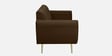 Fidel Velvet 2 Seater Sofa in Brown Colour