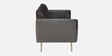 Fidel Velvet 2 Seater Sofa In Fossil Grey Colour