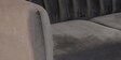 Fidel Velvet 2 Seater Sofa In Fossil Grey Colour