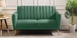 Fidel Velvet 2 Seater Sofa in Mint Green Colour