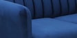 Fidel Velvet 2 Seater Sofa In Royal Blue Colour
