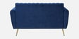 Fidel Velvet 2 Seater Sofa In Royal Blue Colour
