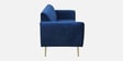 Fidel Velvet 2 Seater Sofa In Royal Blue Colour