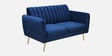 Fidel Velvet 2 Seater Sofa In Royal Blue Colour