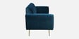 Fidel Velvet 2 Seater Sofa In Teal Blue Colour