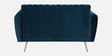 Fidel Velvet 2 Seater Sofa In Teal Blue Colour