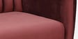 Fidel Velvet 2 Seater Sofa In Wine Red Colour