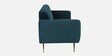 Fidel Velvet 3 Seater Sofa In Teal Blue Colour