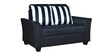 Fiesta 2 Seater Sofa in Black & White Colour
