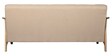 Fiona 3 Seater Wooden Sofa In Beige Colour