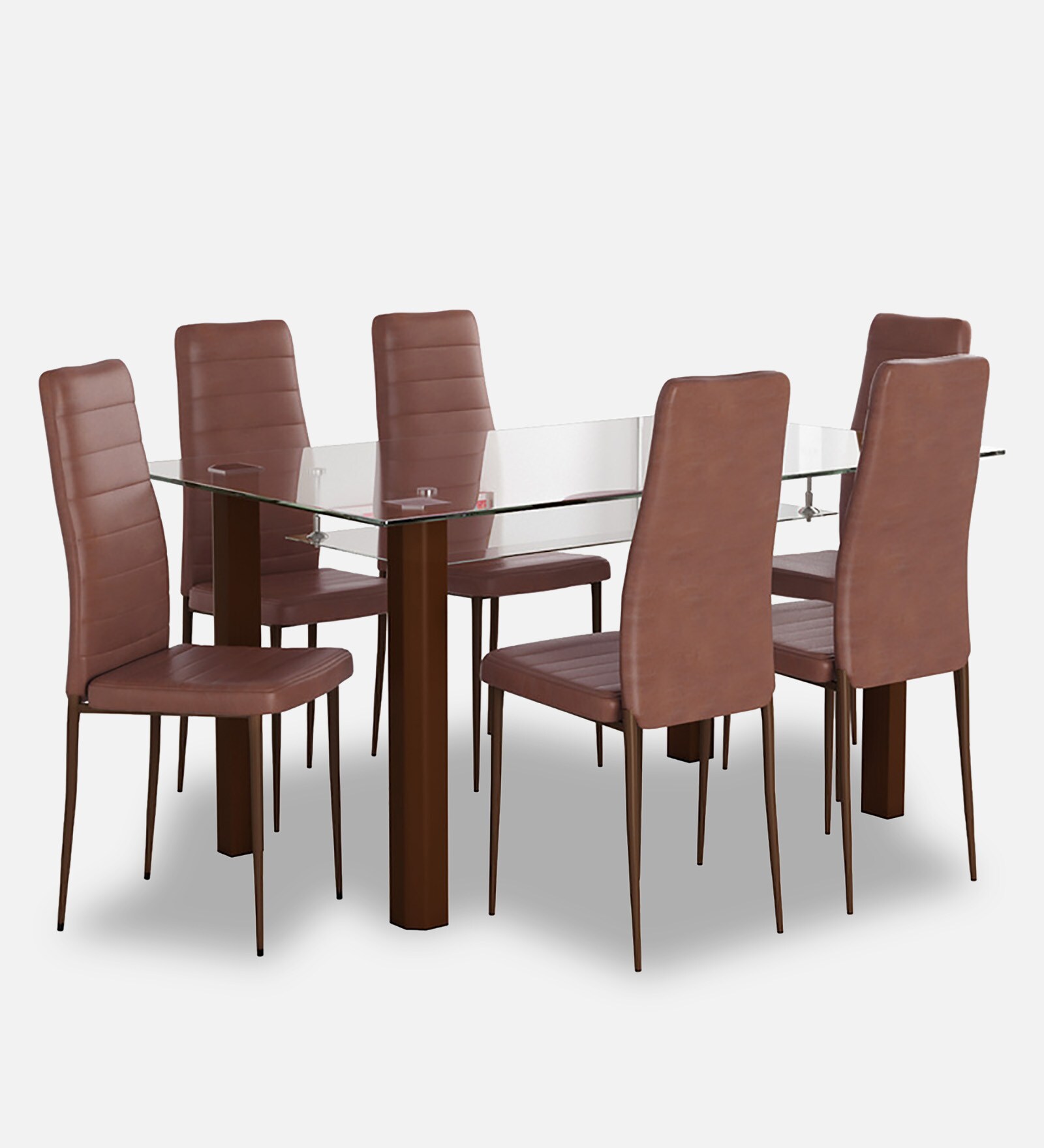Buy Fiesta 6 Seater Dining Set in Brown Colour at 68 OFF by HomeTown