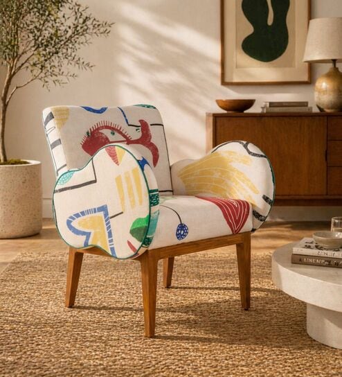Fibo Arm Chair In MultiColour