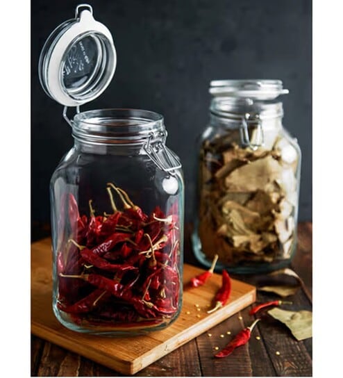 Set of 2 Fido Preservative Terrina Jar 300cl